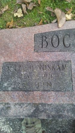 Mary Helen <I>Roskam</I> Bockardt 