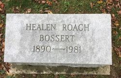 Healen Margaret <I>Roach</I> Bossert 