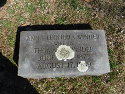 Anna Leonora <I>Wagner</I> Winder 