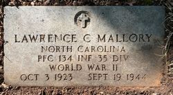 PFC Lawrence Cecil Mallory 