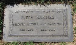 Ruth Madolin Faith <I>Gilbert</I> Barnes 