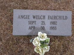 Myrtle Angie <I>Welch</I> Fairchild 