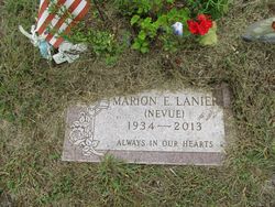 Marion E. <I>Nevue</I> Lanier 