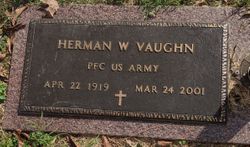 PFC Herman William Vaughn 