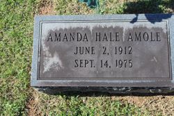 Amanda <I>Hale</I> Amole 