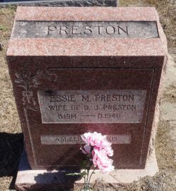 Essie Maxine <I>Matthews</I> Preston 