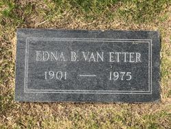 Edna Bransford <I>Newberry</I> Van Etter 