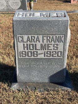 Clara Frank Holmes 