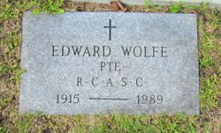 PTE Edward Wolfe 