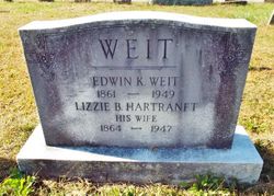Lizzie B <I>Hartranft</I> Weit 
