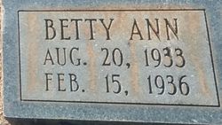 Betty Ann Rumley 