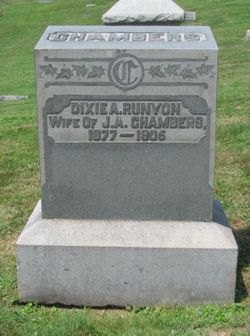 Dixie A <I>Runyon</I> Chambers 