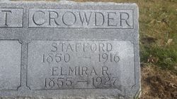 Elmira Ruth <I>Snyder</I> Crowder 