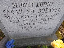 Sarah <I>Boswell</I> O'Donnell 