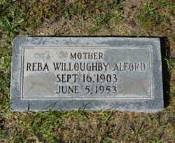 Reba <I>Willoughby</I> Alford 