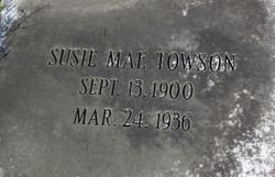 Mrs Susie Mae <I>Joiner</I> Towson 