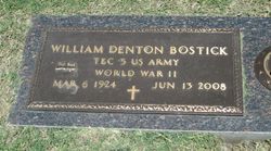 William Denton Bostick 