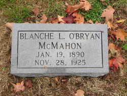 Blanche L <I>O'Bryan</I> McMahon 