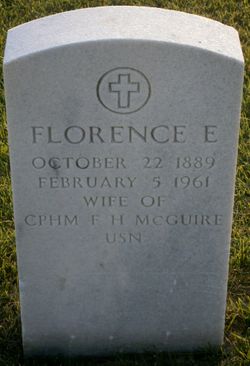 Florence Elizabeth <I>Reed</I> McGuire 
