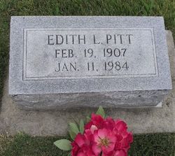 Edith L. <I>Dorries</I> Pitt 