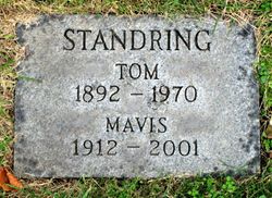 Mavis Edith <I>Glidewell</I> Standring 