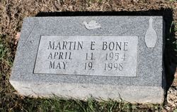 Martin Edward Bone 
