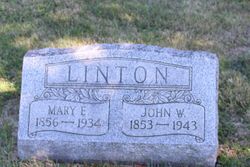 Mary E <I>Clark</I> Linton 