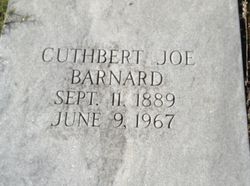 Cuthbert Josiah “Joe” Barnard 