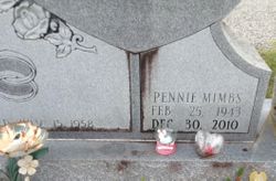 Pennie Mae <I>Mimbs</I> Rogers 