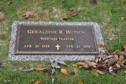 Geraldine “Jeri” <I>Reasoner</I> Hutson 