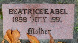 Beatrice Elizabeth “Betty” Abel 