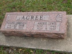 Archie Lewis Acree 