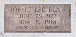 Robert Lee “Bob” Blair 