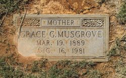 Grace Jane <I>Graves</I> Musgrove 