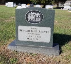 Beulah “Boots” <I>Ritenour</I> Reeves 