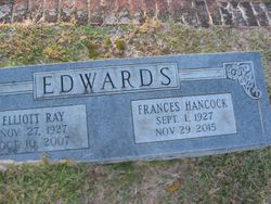 Frances <I>Hancock</I> Edwards 
