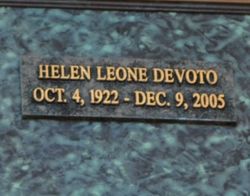 Mrs Helen <I>Leone</I> Devoto 