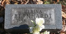 Ulrina Christina <I>Maas</I> Bernhardt 