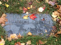 Adeline Marie “Judy” <I>Griner</I> Henner 
