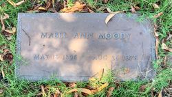 Mabel Ann <I>Makemson</I> Moody 
