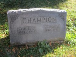 Margaret “Maggie” <I>Dale</I> Champion 