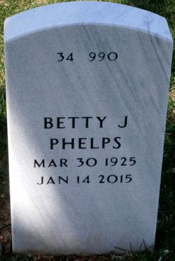 Betty Jean <I>Wise</I> Phelps 