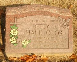 Betty <I>Hale</I> Cook 