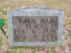 Willie Mae <I>Shannon</I> Black 