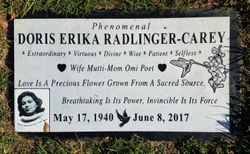 Doris Erika <I>Radlinger</I> Carey 