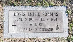 Doris Emilie <I>Robbins</I> Dechand 