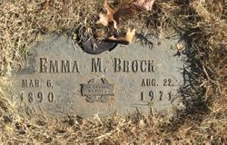 Emma S. <I>McDaniel</I> Brock 