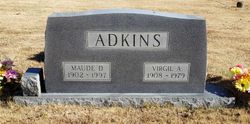 Maude D. <I>Duren</I> Adkins 