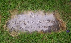 Mildred Mae <I>Snyder</I> Emerson 