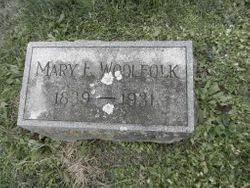 Mary E. <I>Tudor</I> Woolfolk 